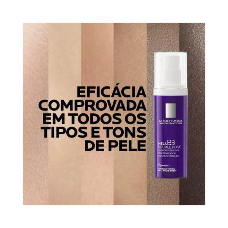 Sérum La Roche-Posay Mela B3 Double Dose Antimanchas e Firmador Dupla Ação 40ml