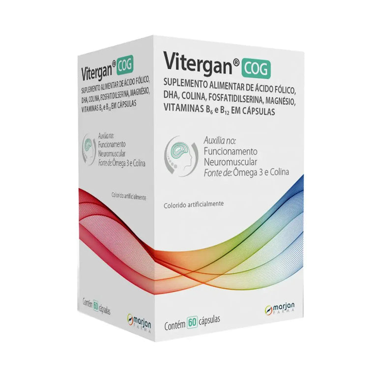 Polivitamínico Vitergan COG 60 cápsulas