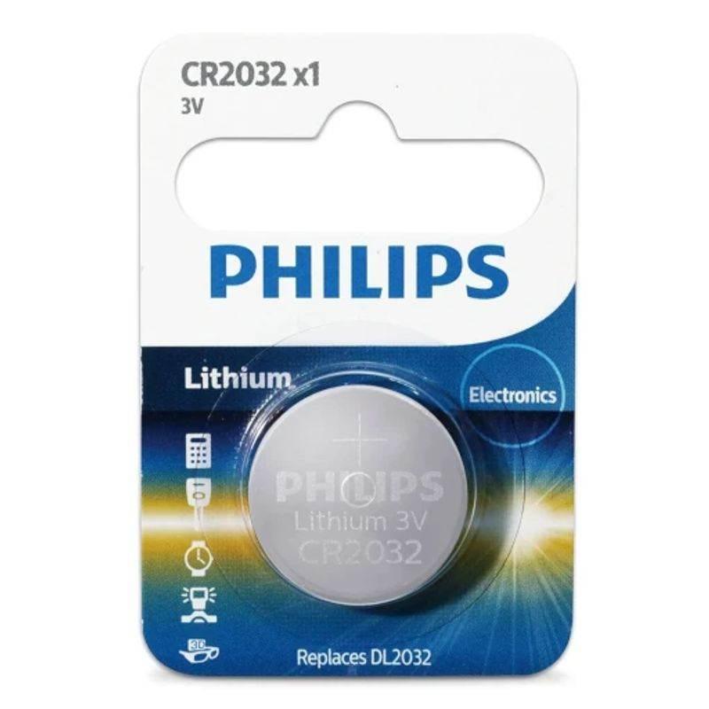 Bateria Philips Cr2032 - Drogaria Poupa Centro