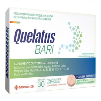 Quelatus Bari Com 30 Cápsulas - Drogaria Poupa Centro