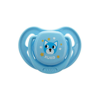 Chupeta Smart Kuka Tamanho 1 Bico Redondo Azul