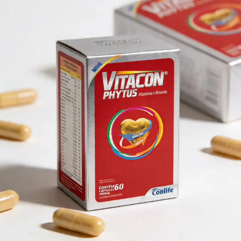 Vitacon Phytus 60 Cápsulas Gelatinosas