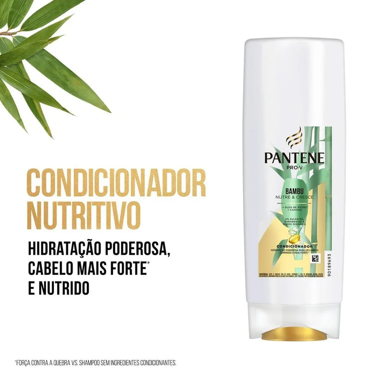 Kit Pantene Bambu Shampoo 400ml + Condicionador 175ml