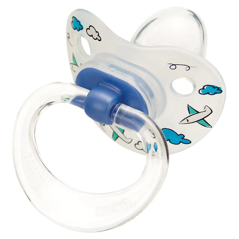 Chupeta Premium Kuka N2 Ortôdontica Silicone Azul