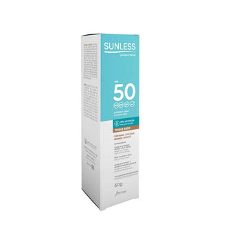 Protetor Solar Facial Sunless FPS 50 Bronze 60g