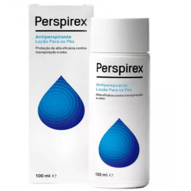 Antiperspirante Perspirex Loção para os Pés 100ml - Drogaria Poupa Centro