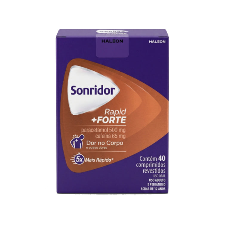 Sonridor Rapid Forte 500mg 40 Comprimidos