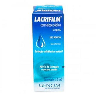 Lacrifilm 10Ml Genom - Drogaria Poupa Centro
