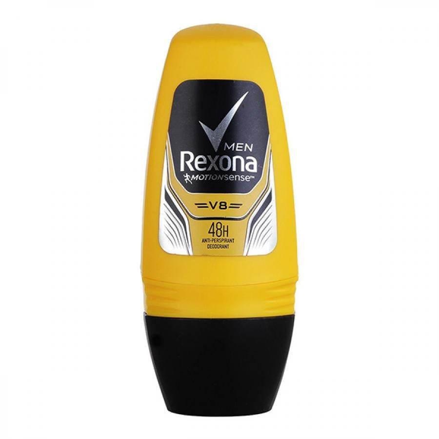 Desodorante Antitranspirante Rexona Masculino Roll On V8 50ml - Drogaria Poupa Centro