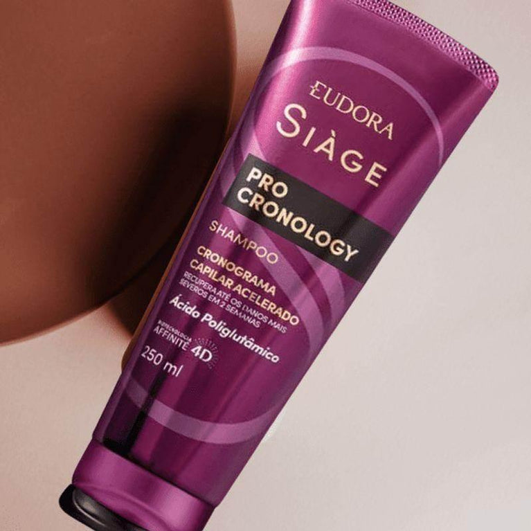 Shampoo Eudora Siage Pro Cronology 250Ml - Drogaria Poupa Centro