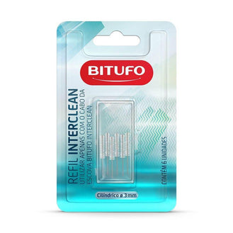 Refil Bitufo Cilíndrico com 6 Unidades - Bitufo - Drogaria Poupa Centro