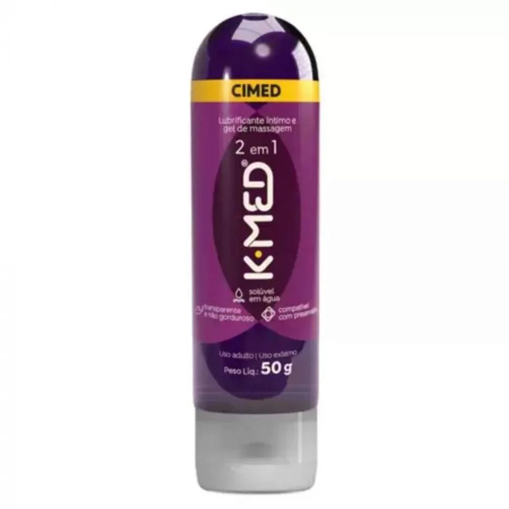 K-Med 2 Em 1 Gel Lubrificante 50g