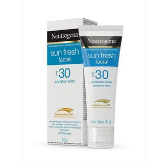 Protetor Solar Neutrogena Sunfresh Facial FPS30 40G VALIDADE 10/2026