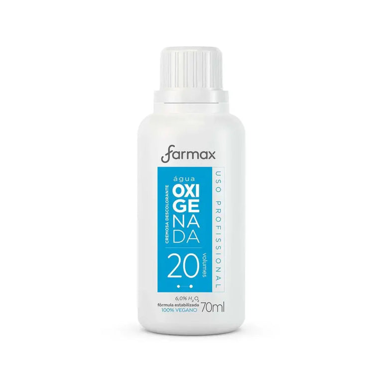 Água Oxigenada Cremosa Farmax 20 Volumes 70ml