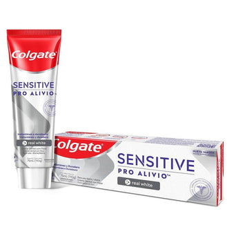 Creme Dental Colgate Sensitive Pro Alívio Real White 90g - Drogaria Poupa Centro