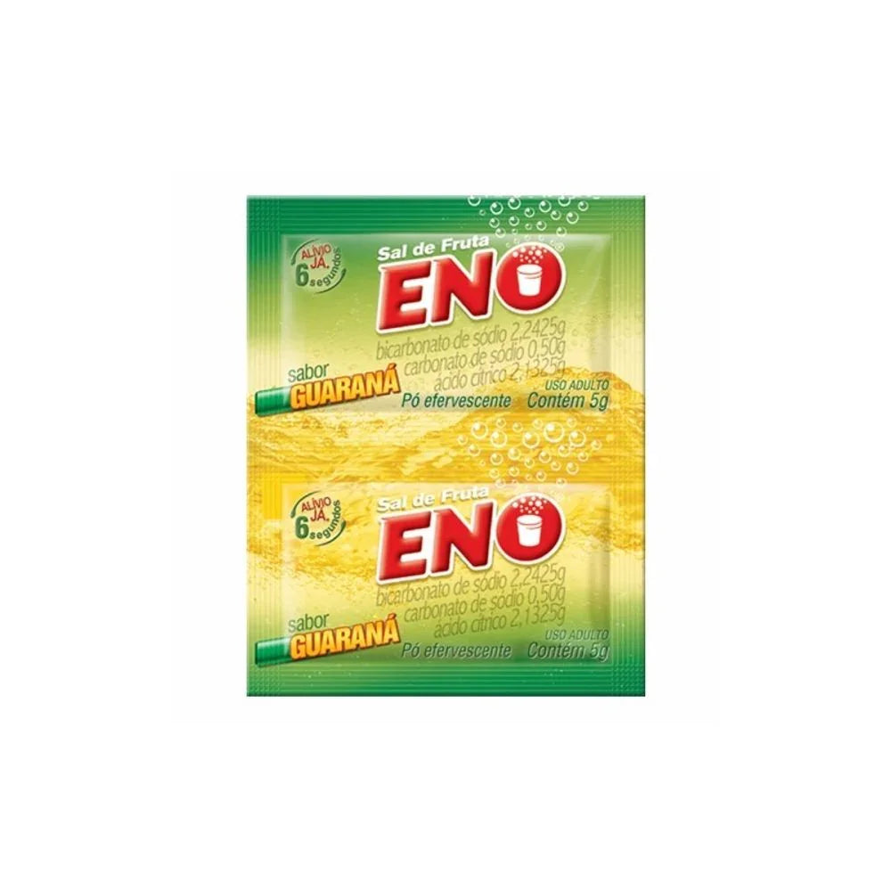 Sal De Fruta Eno Sabor Guaraná - 2 Envelopes