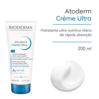 Bioderma Atoderm Crème Ultra Hidratante Corporal 200ml