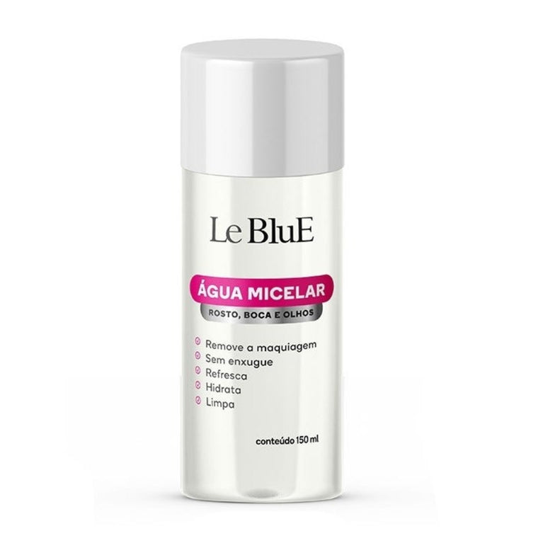 Água Micelar Le Blue 150ml | Limpeza e Hidratação Facial