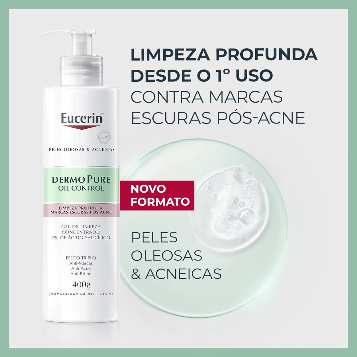 DERMO PURE GEL LIMPEZA CONCENTRADO 400G - Drogaria Poupa Centro