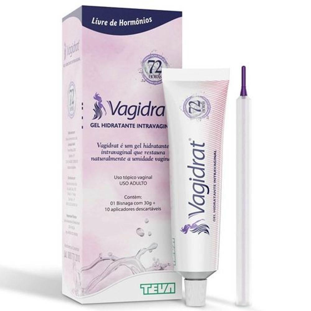 Gel Hidratante Intravaginal Vagidrat Bisnaga - 30G - Drogaria Poupa Centro