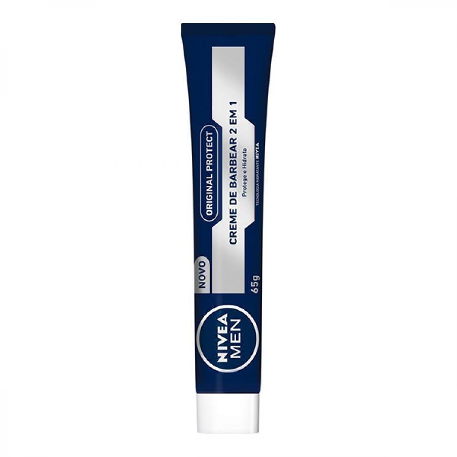 Creme Barbear Nivea Men Original 65g - Drogaria Poupa Centro