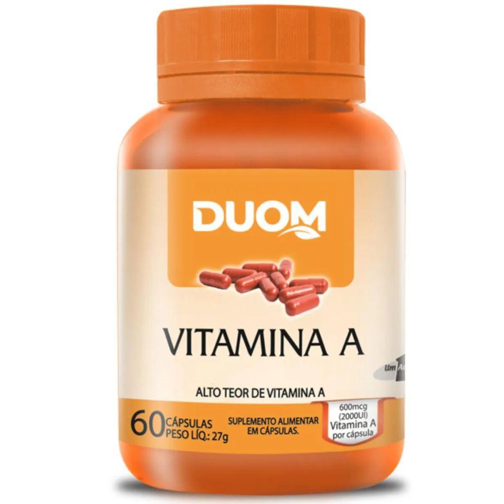 Vitamina A 60 Cápsulas Duom