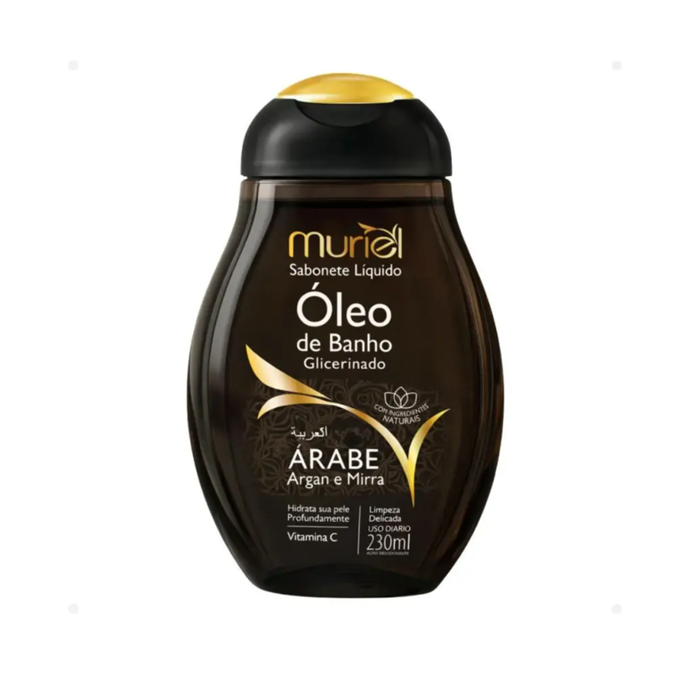 Sabonete Líquido Muriel Óleo de Banho Glicerinado Árabe 230ml