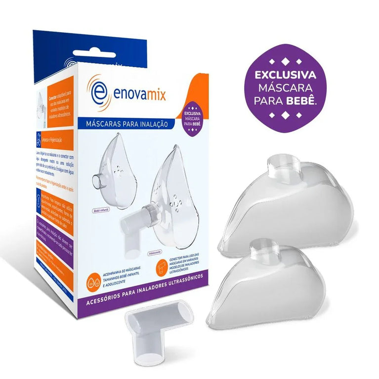 Kit Máscara Universal Bebê Infantil/Adolescente