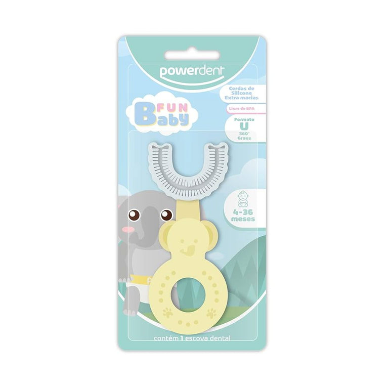 Escova Dental Powerdent Kids Fun Baby