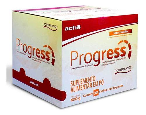 Progress Suplemento Alimentar Baunilha 30 Saches + 16 Saches - Drogaria Poupa Centro