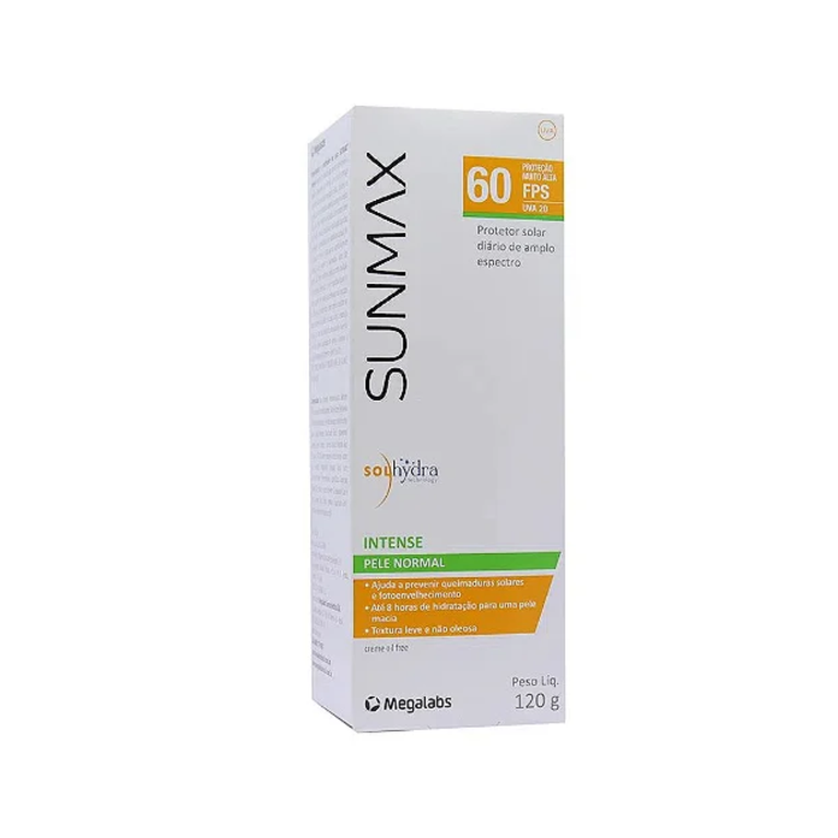 Protetor Solar Sunmax Intense FPS 60 120g VALIDADE 30/09/26