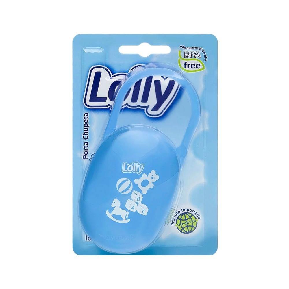 Organizador Porta Chupetas Azul - LOLLY - Drogaria Poupa Centro
