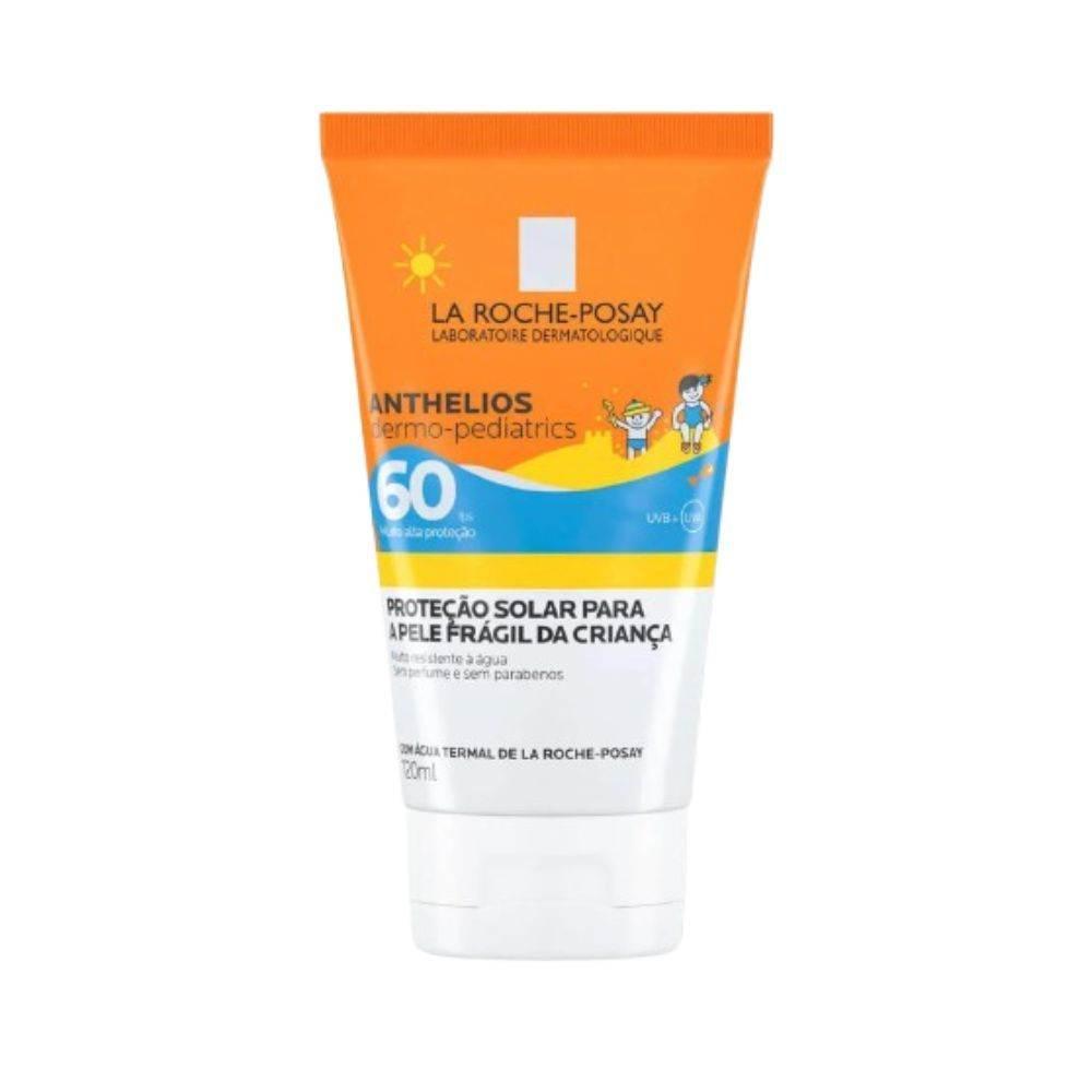 Protetor Solar Infantil La Roche-Posay Anthelios Dermo-Pediatrics FPS 60 Com 120ml - Drogaria Poupa Centro