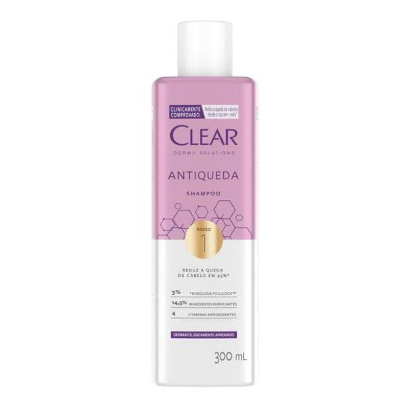 Condicionador Clear Derma Antiqueda 300Ml - Drogaria Poupa Centro
