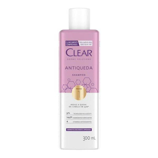 Condicionador Clear Derma Antiqueda 300Ml - Drogaria Poupa Centro
