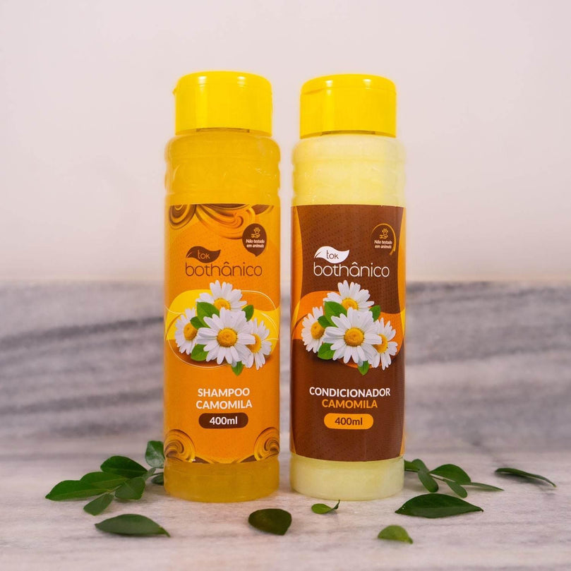 Shampoo Tokbothanico Camomila 400Ml - Drogaria Poupa Centro