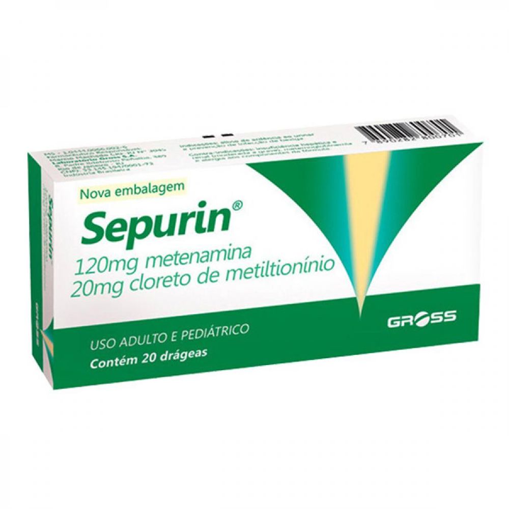 Sepurin 120Mg+20Mg - 20 Comprimidos