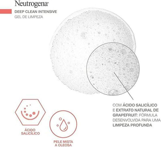 Sabonete Facial Neutrogena Deep Clean - 150g - Drogaria Poupa Centro