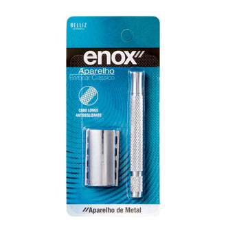Aparelho de Barbear Enox Clássico Aço Inoxidável