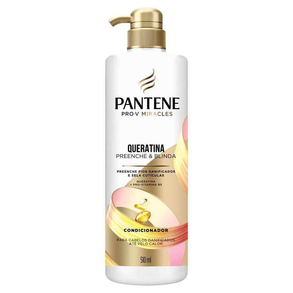 Condicionador Pantene Queratina 510ml - Drogaria Poupa Centro