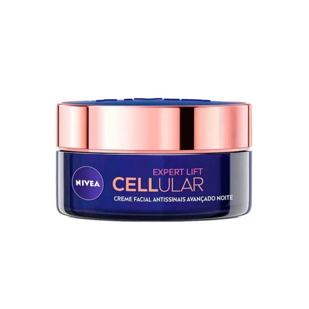 Nivea Face Care Cellular Luminous Noite 50Ml P - Drogaria Poupa Centro