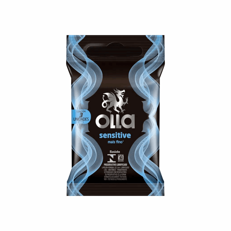 Preservativo Olla Sensitive 3 Unidades