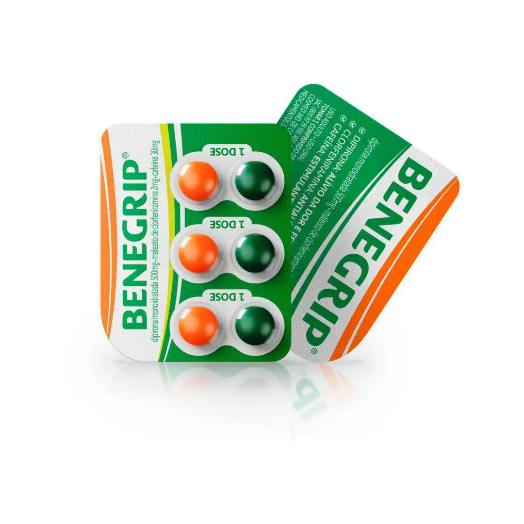 Benegripe Com 6 Comprimidos