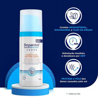 Bepantol Derma Hidratante Revitalizante 50Ml - Drogaria Poupa Centro