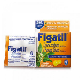 Figatil 41,67Mg + 69,44 Mg - 20 Cápsulas - Drogaria Poupa Centro