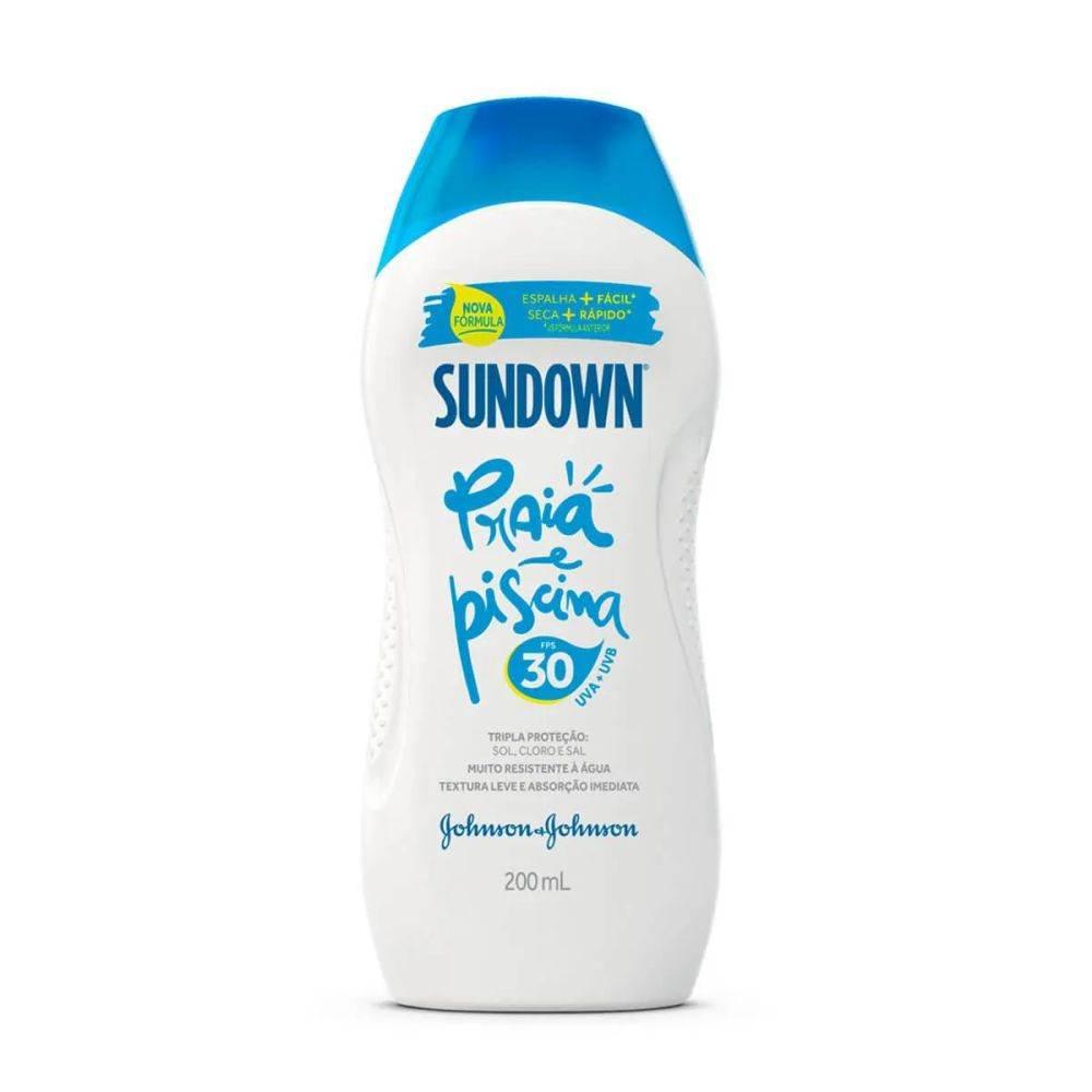 Protetor Solar FPS 30 Sundown Com 200 ml - Drogaria Poupa Centro