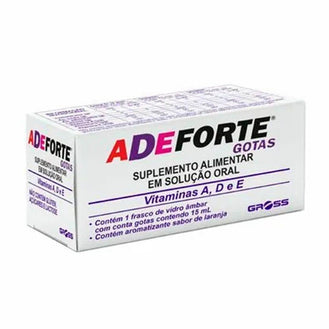 Adeforte Gotas 15ml Gross - Drogaria Poupa Centro
