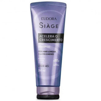 Eudora Siage Shampoo Acelera Crescimento 250Ml - Drogaria Poupa Centro
