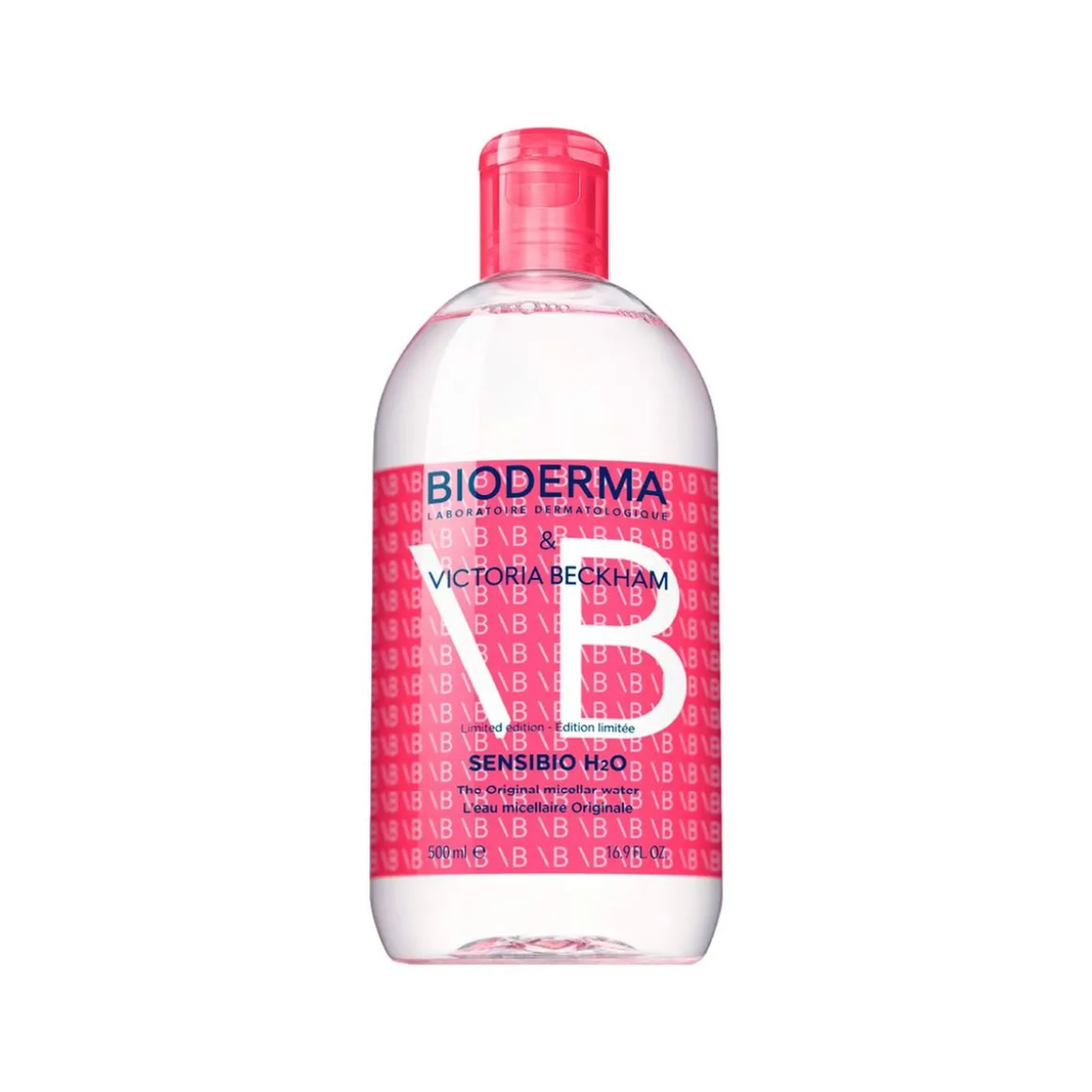 Água Micelar Bioderma Sensibio H2O Victoria Beckham 500ml