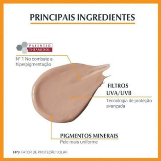 Protetor Solar Facial Eucerin Sun Pigment Control Tinted Claro FPS 70 50Ml - Drogaria Poupa Centro